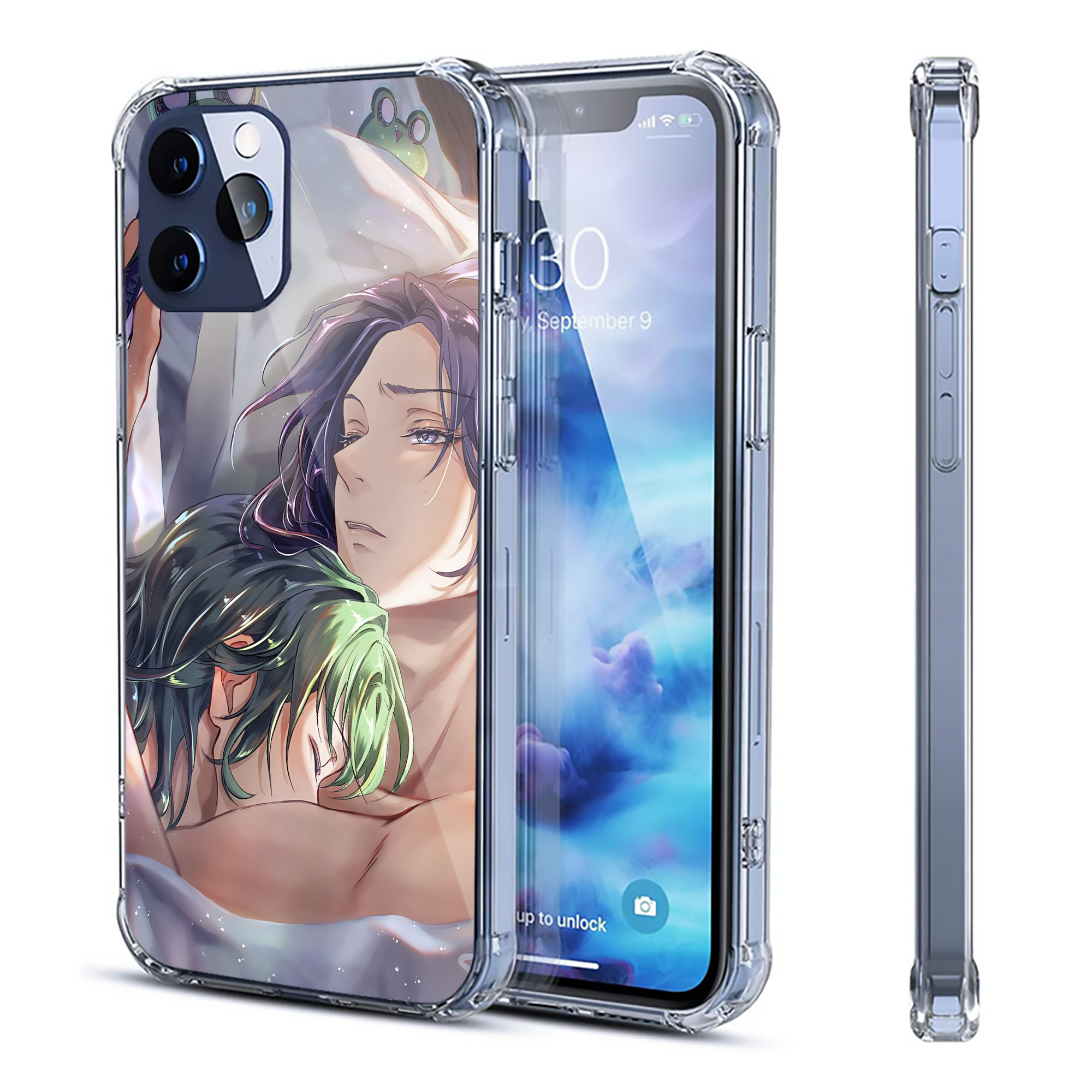（画像用） 薬屋のひとりごと The Apothecary Diaries 【iPhone 12シリーズ対応】透明スマホケース（クリアソフトケース）